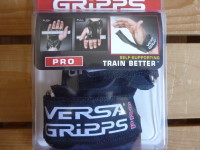 Versa Gripps バーサグリップpro ブラック 高重量を扱うトレーニングに 極楽トレーニング倶楽部